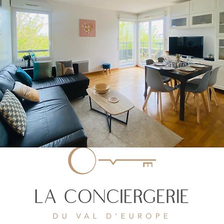 Charmant Appartement 3 Pieces Proche Rer & Disney Montévrain Exteriör bild