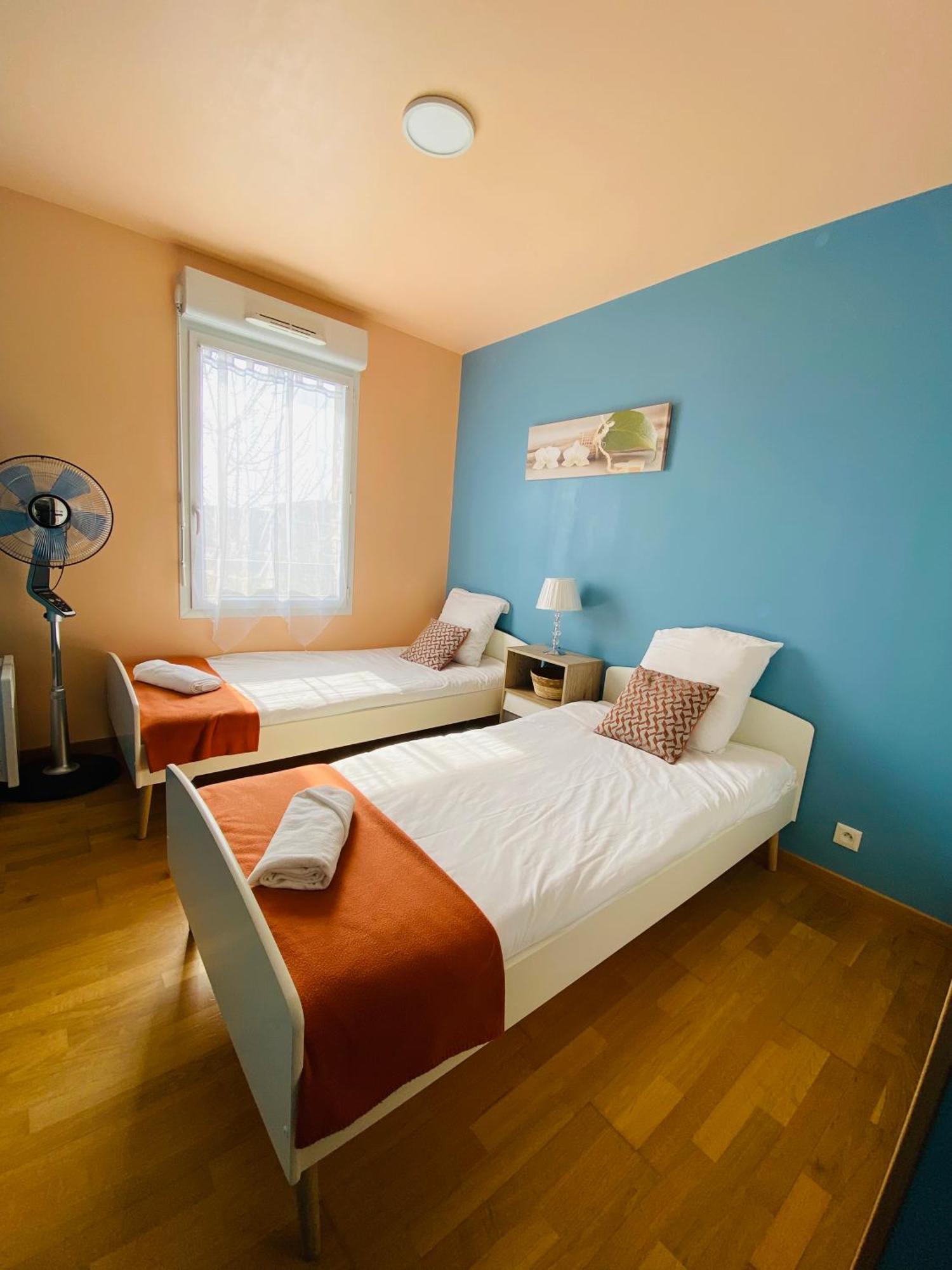 Charmant Appartement 3 Pieces Proche Rer & Disney Montévrain Exteriör bild