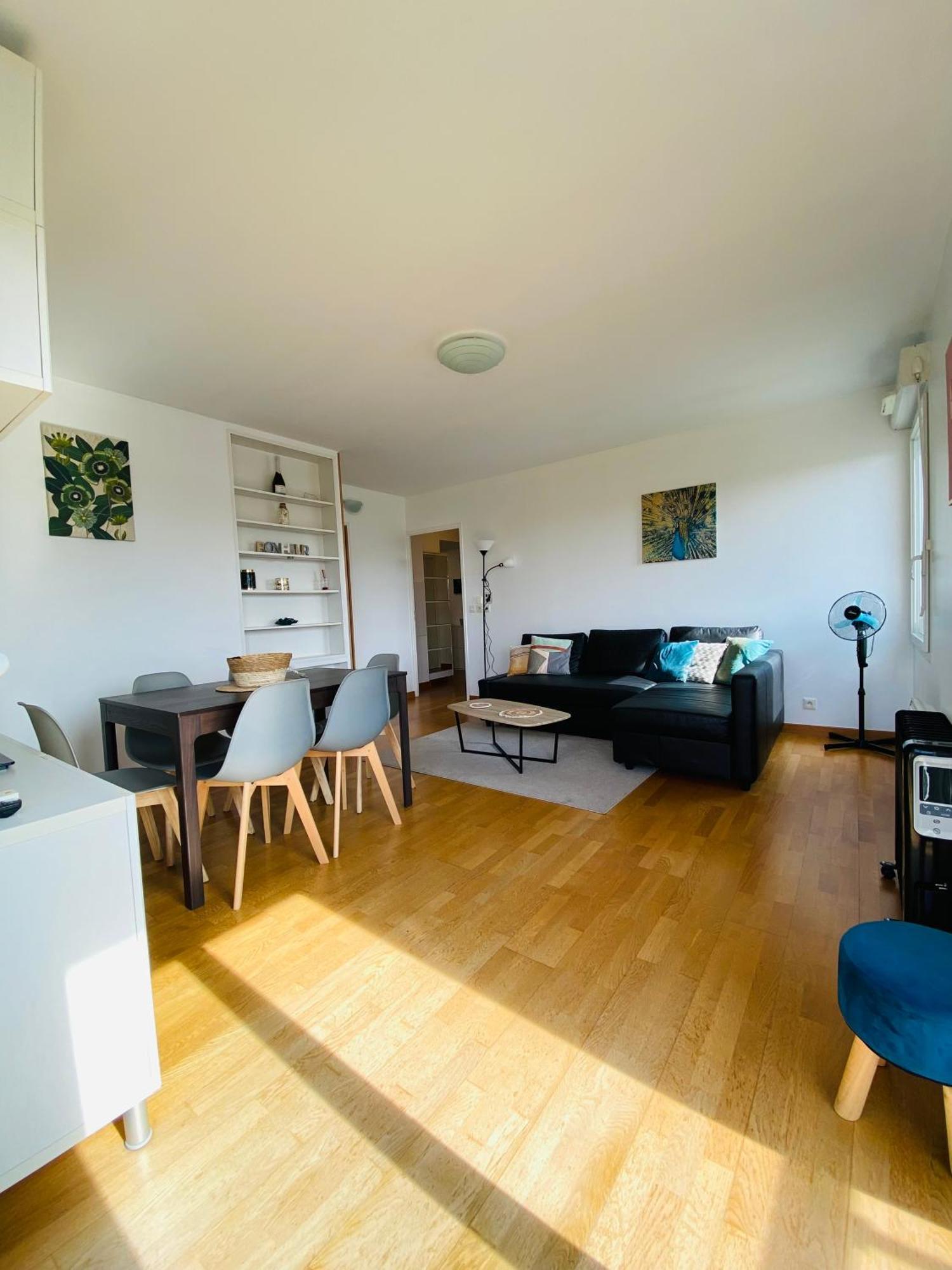 Charmant Appartement 3 Pieces Proche Rer & Disney Montévrain Exteriör bild